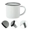 Dinnerware Sets Vintage S Glass Multi-functional Mug Drinking Cup Coffee Can Style Durable Home Tableware Iron Multipurpose