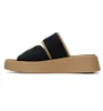 Luxury Brand Women Mila Sandals Shoes Criss-crossing Straps Easy-to-wear Casual Slippers Comfort Slip-on Mule Design Chunky Sole Beach Slide Flats