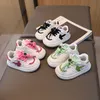 Crianças primeiro walker tênis 2024 primavera outono novo bebê fundo macio sapatos casuais da criança para meninos meninas sapatos casuais