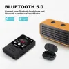 プレーヤーNew M10 Sport Bluetooth MP3プレーヤー32GBクリップミニ1.44インチスクリーンサポートFM、録音、電子ブック、時計、歩数計ミュージックプレーヤー