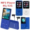 Speler 1,8 inch MP3-muziekspeler BluetoothCompatibel 5.0 HIFI-geluid FM-radio EBook Voice Recorder Pocket Sport Hardlopen Walkman-speler