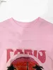 Nuove magliette per neonati Stile vacanza per ragazze ragazzi Manica corta Taglia 100-150 CM abiti firmati per bambini T-shirt in cotone estivo per bambini 24Feb20