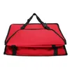 Saco de assento portátil para transportar cães, cesta espessada para viagens de carro (vermelho)