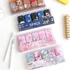 5pcs Cartoon PET Correction Tapes Boxed Set Cute Bear Lovely Girl 5mm12m Portable Mini Office School Correcting F7213 240227