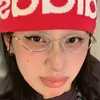 Zonnebril Japanse Harajuku Metalen Ovale Brilmontuur Voor Vrouwen Geen Make-up Mode Anti-blauw Mannen Retro Anime Cosplay Props