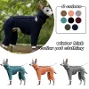 Vests Fashion Solid Greyhound Doberman Coat Pet Pet Winter Fleece Coltleneck Veste Veste Whippet Gree Chien Jumper Winter Warm Dog Clothes