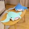 Animali di peluche ripieni Cartone animato Pesce Manta Ray Peluche Kaii Devil Ray Rajiformes Carino Mobulidae Peluche Cuscino farcito Morbido Vita marina Bambole Regali