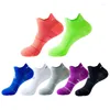 Chaussettes pour hommes 3 paires hommes basket-ball course sport femmes tube bas cheville respirant athlétique extérieur chaussette courte de haute qualité