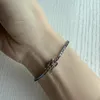 Umcho 2mm tennisarmband 925 Sterling Silver Armband Birthstone Hip Hop Fine Jewelry kan anpassas alla storlekar 240219