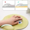 Kuddar Cartoon Gaming Mouse Pad Wrist Rest 3D Söt rolig Silikon Djockat spel Datorkontor Wrist Protector Support Arvband