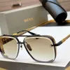 Original 1to1 Dita Gafas de sol para hombre y para mujer Gafas de sol con montura grande Versión coreana Forma cuadrada A9FY