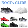 2024 NOCTA GLIDE designer mens sapatos casuais preto branco brilhante carmesim verde greve triplo preto branco homens treinadores tênis esportivos 40-45