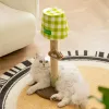 Scratchers Mewoofun Sisal Cat Scratching Post Toy for Kitten Cute Funny Cat Scratching Posts with Toys Indoor Cats Posts Pet Products