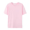 Designer Tshirt Mens Womens European Size High Quality Soft 180G Combed Cotton Custom T-shirt DIY Printing Embroidery
