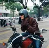 오토바이 헬멧 헬멧 스코 코카 코스 유리 섬유 경량 무광택 블랙 클래식 빈티지 3/4 오픈 페이스 스쿠터 모퍼 ATV 헬멧 도트 승인