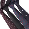 Nuevo Corbatas con patrón de animales de 7cm Corbatas Gravata Jacquard corbata delgada corbata de negocios para boda para Men1308t