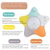 Cushions Kids Soft Toys Stuffed Sleep LED Night Lamp Animal Plush With Music & Stars Projector Light Sleeping Soothing Toys Baby Gift