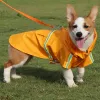 Regenjassen S5XL Huisdierkleding Hondenregenjas Veiligheid Reflecterende Strip Slijtvast Kleine Grote Hondenregenjas Waterdicht Outdoor Puppykleding