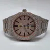 VVS Moissanite Watch Pass Diamond Tester Mechanical GIA Certified Sier Gold Plated Iced Out Fine Jewelry