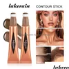 Bronzers Highlighters Lakerain Makeup Sticker Mtifuncational Stick B Highlight Contour für Augen Lippen Gesichtshaar Natürliche Konturierung in Dh1Sa