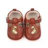 Babyschoenen Nieuwe aankomst zacht PU leer antislip TPR zool baby peuter kinderen meisje schoenen Bloem borduurH24229