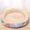 Cat Beds Furniture New Lamb wool Round Cat House Winter warm and comfortable cat litter Dog kennel dog sofa Kitten bed Pet sleeping accessories