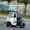 Auto RC Auto 1:16 2.4G 25 km/h Telecomando Moto Luci LED Spray Motore con spazzola di carbone Ad alta velocità Tre ruote Drift Car Regali