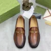 Echte lederen wingtip brogue oxford schoenen voor heren elegante ontwerpjurk trouwschoenen bruin zwarte loafers