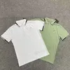 designer mens polos skjorta varumärke kläder mans tyg polo t-shirts krage kort ärm mode casual vår sommar sport t-shirt tee skjorta toppar fasta färger lös 2xl