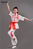 Scene Wear Children's Martial Arts Performance Men's and Women's Clothes Drum