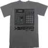 Футболка Akai MPC 2000XL Beat Maker Drum Machine Sampler Sequencer DJ Grey Men039s TShirts9535543