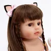 リアルなBebe Doll Reborn Toddler Soft Slicone Baby Dolls Body Christmas Surprice Girl Gifts 240223