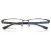 Sunglasses Vazrobe 150mm Oversized Reading Glasses Men Anti Blue Light Big Eyeglasses Frame Male Spectacles Semi Rimless 0 150 250 200 300