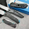 BM 535/535-3 Mini Bugout Folding Knife 2.82 "S90V Satin Plain Blade Carbon Fiber Handtag Everyday Carry Outdoor Tactical Survival EDC Tools 565 940 15535 3300