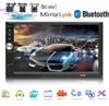 2 DIN Bluetooth Car Stereo 7inch Touch Screen Car Radio Aux FM USB Car Audio MP5 Player Player Link Camera180N6811785