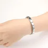 Bracelet à maillons italiens en acier inoxydable pour femmes, largeur de 9mm, bijoux pour filles, cadeaux de mariage, vente en gros, 240227