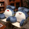 Cushions Creative Shark Headrest Soft Bag Cushion Reading on Bed Waist Cushion, Sofa Cushion Removable and Washable Large Backrest Pillow