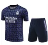 Conjuntos de treino Real Madrid Conjunto de treino 23 24 25 Shorts de manga curta homens e crianças kit futebol chandal futbol survetement madrides terno de treinamento