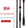 Stavar 1,8 m 2 avsnitt XH Super Hard Fishing Post Casting Spinning Pole Ultralight Black Fish Fishing Spining Rod Hot Sale Strongest