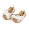 Babyschoenen Citgeett Zomer Baby Baby Meisje Sandalen Leuke Ruche Flats Antislip Zachte SoleH24229