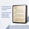 Lettore lettore Lettura automatica ad alta voce da 2,5 pollici touchscreen completo 3,5 mm jack mp3 mp4 supporto amv/avi formato video minigame mp5