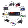 Lecteur Bluetooth 5.0 carte décodeur MP3 2*80W 160W amplificateur lecteur Audio 12V bricolage lecteur MP3 voiture FM Module Radio TF USB micro enregistrement appel