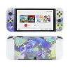 ケーススプラトゥーン3ニンテンドースイッチOLEDケース高品質スイッチJoyconシェルスイッチアクセサリ用の高品質スイッチOLEDシェル保護シェル