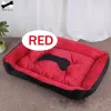 Matten Bot Pet Bed Warm Linen Cat House voor kleine medium grote hond zacht wasbare wasbare puppy katoenen kennel washending vanuit Duitsland