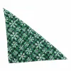 Tillbehör 10 Pack Jul Dog Bandana Bibbs Santa Claus Snowflake Elk New Year Dog Scarf Triangle Pet Bandanas för små medelstora stora hundar