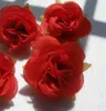 Grinaldas de flores decorativas quentes!100 unidades artificiais de 7 cores rosas cabeça de flor decoração de casamento 6cmH24229