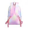 Schultaschen Bunte Rucksack Frauen Teenager Nette Kawaii 2024 Koreanische Mode Für Mädchen Schultasche Kinder Studenten