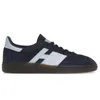 2024 Designer Handball Spezial Shoes Earth Strata Casual Shoes Män Kvinnor Aluminium Blackgum Collegiate Navycore Blue Black Clear Pink Gum med låda