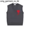 Nieuwe Designer Heren Dames Gebreide Truien Tees Letter V-hals Borduren Jassen Sexy Holle Trui Multi Color Jumper Sweatshirts Vest Gilet