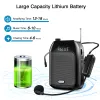 Megaphone Aporo T9 Tragbares Bluetooth -Sprachverstärker -Rausch -Reduktion Wireless Lautsprecher -Headset -Mikrofon zum Unterrichten von Tour -Leitfaden